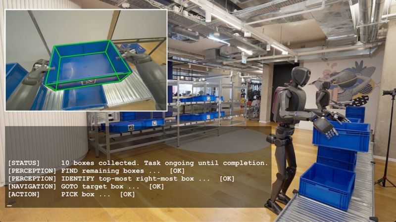 MenteeBot demonstrates the fully autonomous execution of a task, including scene perception, movement (navigation and locomotion), finding and locating objects (detection and localization), grasping (capturing), and manipulating objects (handling). (Image:Mentee)