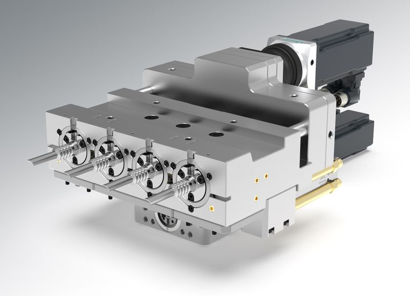 Die neue servo-elektrische Linearausschraubeinheit (SLU) von Servomold. (Bild:  Servomold)
