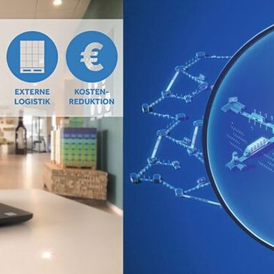 Mit dem Supply Smart Analyzer lassen sich Kosten in der internen und externen Logistik senken. (Bild: Smurfit Westrock)