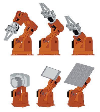 Start in die Welt der Robotik: Einsatzmöglichkeiten, beispielsweise mit optionaler Kamera (Bild: Bracchio)