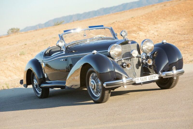 Platz 9: Mercedes-Benz 540 K Special Roadster (1939) für 6.6 Millionen US-Dollar (5.616 Mio. Euro). (Pawel Litwinski ©2013 Courtesy of RM Auctions)