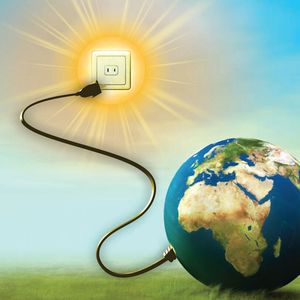 Solar power has the capability of meeting 380 per cent of the world’s energy needs.