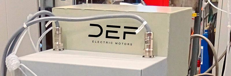Die neuen Prüfstandmaschinen von Dynamic E-Flow im Einsatz: Sie müssen eine noch höherer Leistungsdichte aufweisen, als die Prüflinge. Die neuen Prüfstandmaschinen von Dynamic E-Flow im Einsatz: Sie müssen eine noch höherer Leistungsdichte aufweisen, als die Prüflinge.