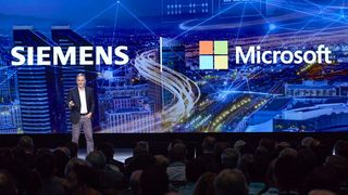 Auf vielfachen Kundenswunsch arbeitet Siemens mit Microsoft jetzt dahingehend zusammen, dass die Siemens-Industriesoftware-Plattform „Xcelerator as a Service“ auf der Microsoft-KI-Plattform Azure verfügbar gemacht wird. Hier einige Details ... (Bild: Siemens)