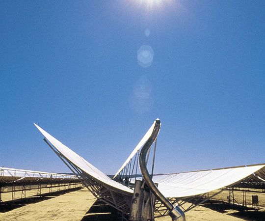 Energie: Bis 2050 könnten etwa 17% des europäischen Strombedarfs durch Solarimporte gedeckt werden(Bild:  Desertec Foundation)