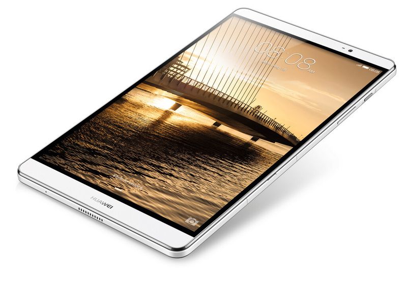 Das MediaPad M2 8.0 ist in den Farben SIlber und zu einem späteren Zeitpunkt in der Farbe Gold erhältlich sein. (Bild: Huawei)