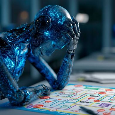 Eine Gitlab-Befragung von IT-Fachkräften weltweit zeigt ein „KI-Paradox“: KI macht Entwickler tatsächlich schneller, ihr Arbeitspensum wächst aber weiter. (Bild: Midjourney / GPT-Image / KI-generiert)