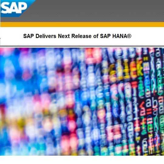SAP stellt SP10 für SAP HANA vor SAP stellt SP10 für SAP HANA vor