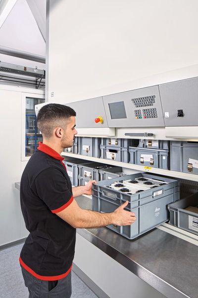 La préparation de composants sensibles s'effectue sans peine au point de prélèvement. (Source : Werbeagentur Marks - marks GmbH Nordheim)