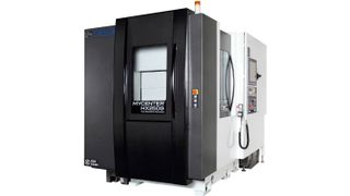 Das neu überarbeitete Kompakt-Horizontalbearbeitungszentrum HX-250iG von Kitamura steht für hohe Produktivität und Dynamik. (Kitamura)