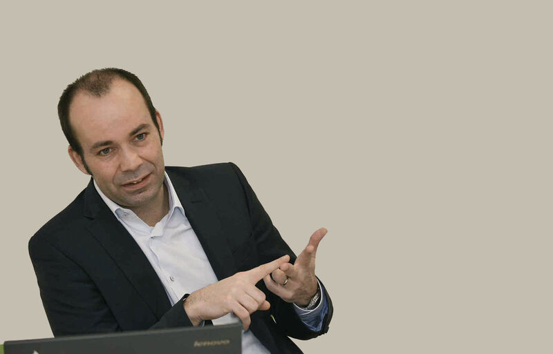 Michael Steinbach, Geschäftsführer bei FGB, zählt die Vorteile der Wago-Komponenten auf: „Universelle Einsetzbarkeit, einfache Montage und natürlich hohe Qualität.“ (Bild: Erhard Driesel/vor-ort-foto.de)
