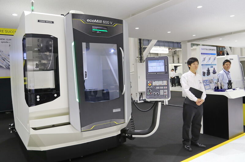 The Ecomill 600 V is said to be DMG Mori’s best seller. (Bild: Anne Richter, SMM)