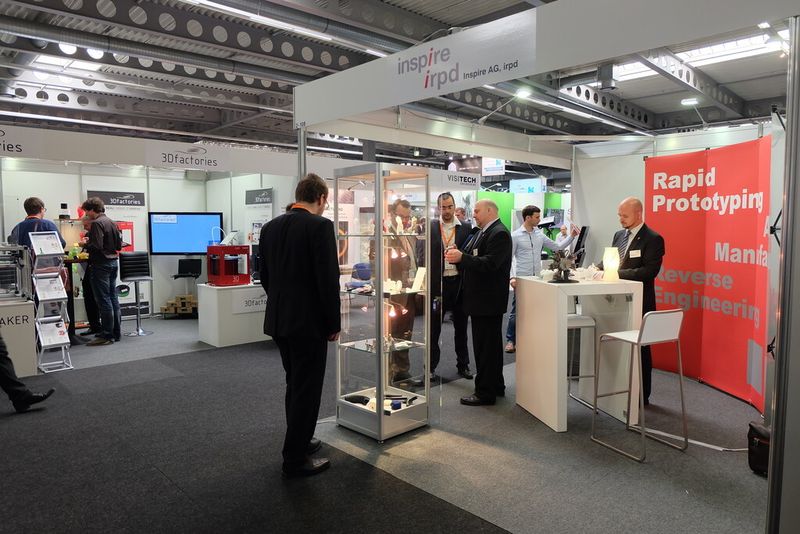 Impressionen von Rapidtech und Fabcon 3D 2015 in Erfurt (Bild: Schreier)