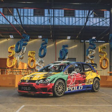 50 Jahre Polo: Volkswagen feiert das mit einem beeindruckenden Drift-Video. (Bild: Volkswagen)