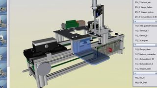 Das Verhalten des virtuellen Abbilds lässt sich in der Software leicht nach den realen Anforderungen parametrisieren. Bilder: Lucas-Nülle (Archiv: Vogel Business Media)