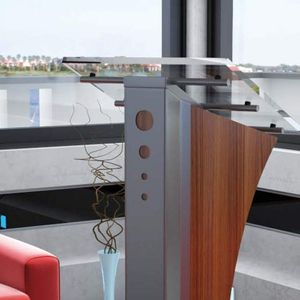 Produkte wie das extravagant designte Standpult H3O Flex Wood sind ein wichtiger Bestandteil des Kindermann-Portfolios.