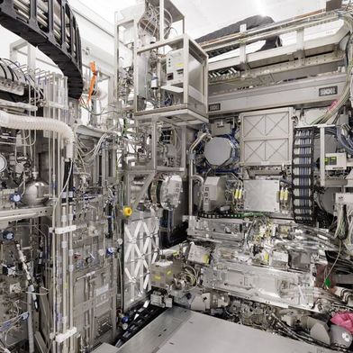 Faszinierende Technologie: Die EUV-Maschine NXE3800E von ASML. (Bild: ASML)
