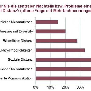 Bei dem Forschungsprojekt „Distance Leadership“ der Universität Lüneburg haben 131 virtuelle Führungskräfte bei einer Befragung mitgemacht.