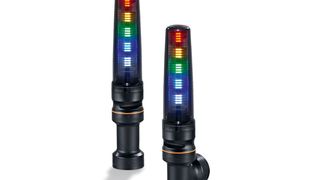 Die glatte Oberfläche des Leuchtenkörpers bietet Wasser und Staub kaum eine Chance. (IFM Electronic)