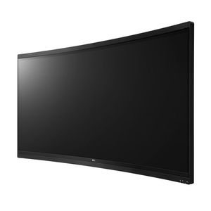 Die Krümmung des breiten Panels soll beim 38CK900N für mehr Ergonomie beim Arbeiten sorgen, da so der Abstand von Auge und Displayoberfläche konstant bleibt.