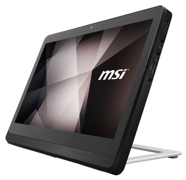 Das LED-Display bietet dabei eine 15,6 Zoll große Arbeitsfläche mit einer Auflösung von 1366 x 768 Pixel und 10-Punkt-Touch-Steuerung. (Bild: MSI)