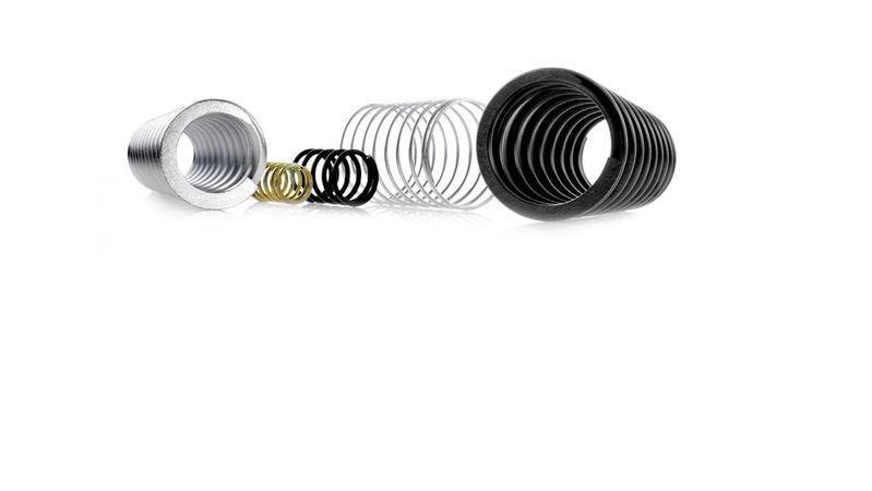 Druckfedern aus verschiedenen Werkstoffen.(Bild:  Gutekunst)