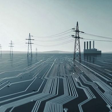 Trotz hoher Strompreise soll bis 2030 die Leistung von allgemeinen Rechenzentren gegenüber 2025 in Deutschland mindestens verdoppelt werden. (Bild: KI-generiert)