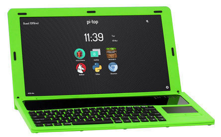 pi-top: Bauen Sie Ihren eigenen Laptop mit dem pi-top-Kit und einem Raspberry P (Bild: RS Components)