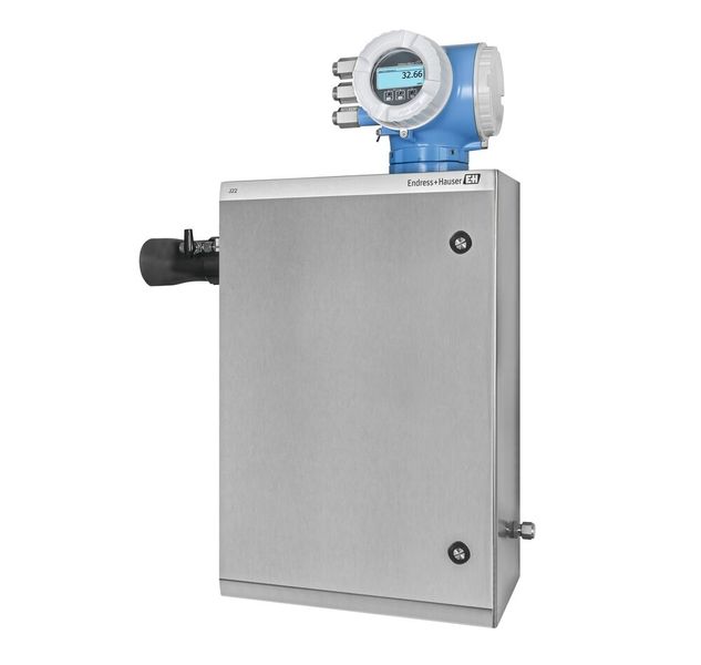 Das J22-Gasanalysegerät nutzt die patentierte TDLAS-Technologie (Tunable Diode Laser Absorption Spectroscopy) zur Detektion und Konzentrationsbestimmung von Verunreinigungen in Prozessgasströmen. (Bild: Endress+Hauser)