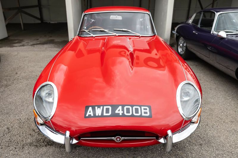 Die lange und flache Schnauze verleiht dem E-Type einen besonderen Look. (Bild: Jaguar)