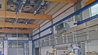 Das Einsparpotenzial an elektrischer Energie liegt dank sektionaler Lüftung nach Angaben von SLF in der Regel bei 50 bis 70%. (Archiv: Vogel Business Media)