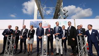 Das am Montag auf einem Areal von 33 Fußballfeldern eröffnete Duisburg Gateway Terminal (DGT) ist ein Modellprojekt für die Zukunft der Logistik. (Bild: Duisport)