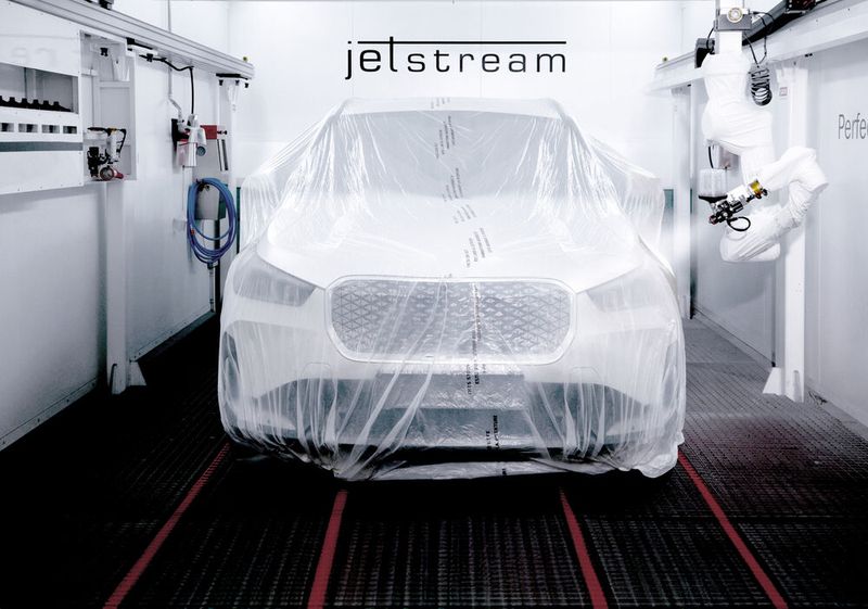Der Jetstream ist die erste Innovation, die Sata und CurveRobot zusammen präsentieren. Sata investiert strategisch in das chinesische Unternehmen. (Bild:  Sata)