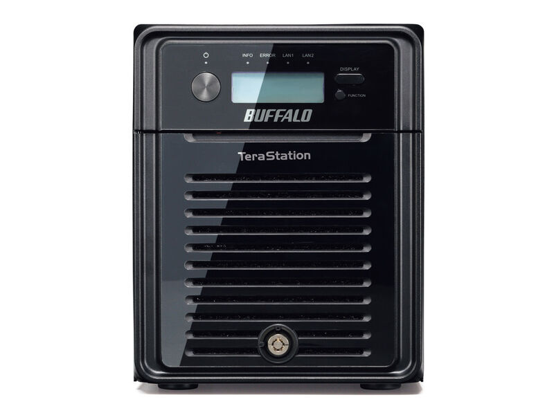 Die mit verschiedenen NAS-Features ausgestattete Terastation 3400 von Buffalo ist als Desktop- und als Rackmount-Version verfügbar. (Bild: Buffalo)