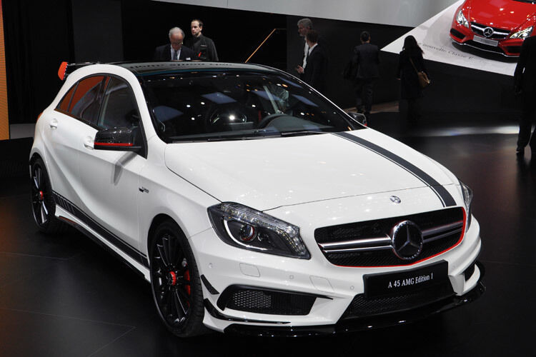 Zum Marktstart bietet Mercedes die besonders aggressiv daherkommende Variante Edition 1 an. (Foto: Wehner)