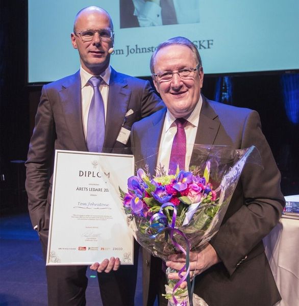 SFK-Chef Tom Johnstone wurde vom schwedischen Wirtschaftsmagazin Affärsvärlden zur „Führungspersönlichkeit des Jahres 2013“ gekürt. (Bild: SKF)