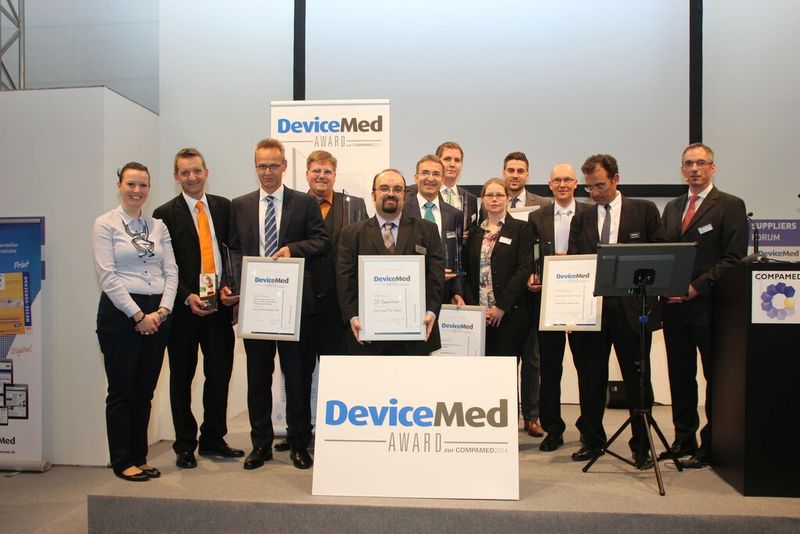 Am Abend des 12. November verleiht Devicemed seinen bereits dritten Award zur Compamed. (Bild: Schäfer)