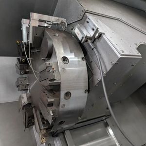 Das Telemetrische Messsystem von Kistler ermöglicht erstmals die kabellose Signalübertragung zur präzisen Prozessüberwachung direkt am Werkzeugrevolver.(Bild:  Kistler)