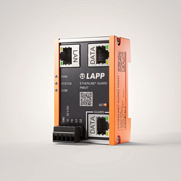 Der Etherline Guard überwacht ausfallgefährdete Datenleitungen. (Lapp)