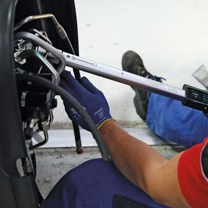 Das Manoskop 766 DAPTIQ wird in verschiedenen Baugrößen und mit entsprechenden Messbereichen angeboten. Je nach Ausführung erstreckt sich der Messbereich von 2 Nm bis 1.000 Nm.(Bild:  Stahlwille)