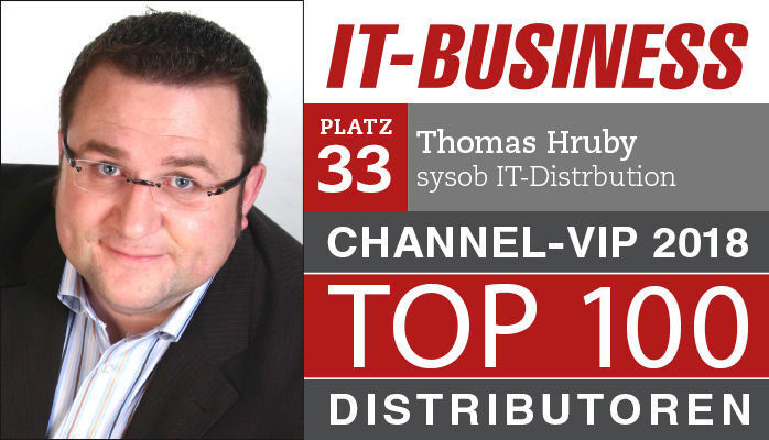 Thomas Hruby, Geschäftsführer sysob IT-Distribuution (sysob)