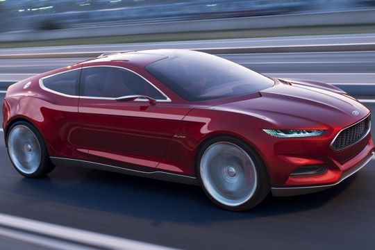 Den Beginn eines neuen Weges markiert für Ford die Studie Evos Concept. (Archiv: Vogel Business Media)