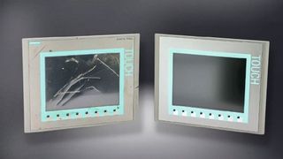 A new life: A defective HMI on the left and an overhauled HMI on the right. (Image:Schurter)