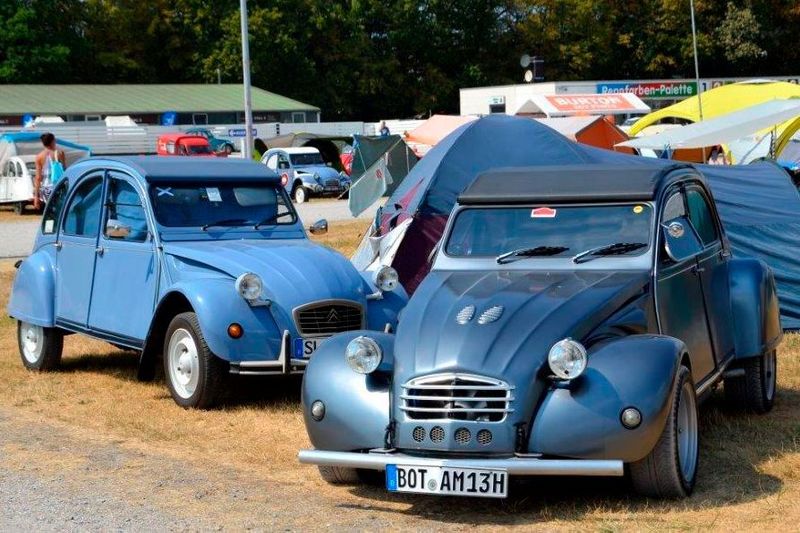 Als Tuning-Objekt musste die Ente meist nur selten herhalten – ausgeschlossen waren und sind solche Maßnahmen natürlich nicht. (Markus Bender )