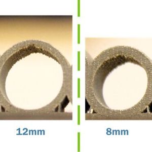 Channels and holes are self-supporting features up to a certain diameter and do not require supports. However, all holes in the X/Y direction generally lead to a collapse of the object during the manufacturing process.