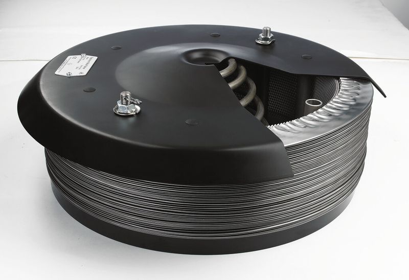 Das Entlastungsventil leitet die durch eine mögliche Explosion oder Verpuffung in der Vermahlungsanlage auftretenden Überdrücke in den Raum ab. (Bild: Hoerbiger)