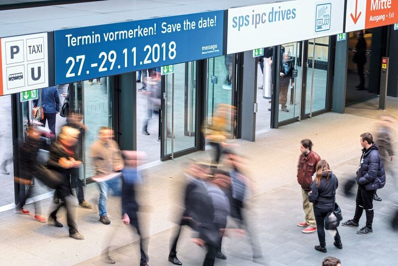 Im November 2018 öffnet die wohl  erfoglreichste Messe der Mesago, die SPS IPC Drives wieder ihre Pforten. (Mesago Pressebild / Thomas Geiger)