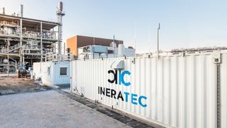 Die kompakte Reaktortechnologie von Ineratec ermöglicht es, den gesamten Syntheseprozess in einem kompakten Modul durchzuführen. (Clariant)