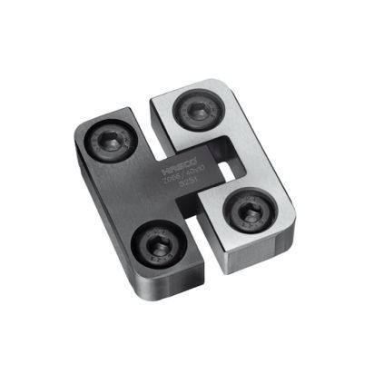 Hasco's innovations to be showcased will include products in mould base and hot runner technologies. Among them is its flat centring units featuring tight-fitting tolerances for the centring of two mould halves. (Hasco)