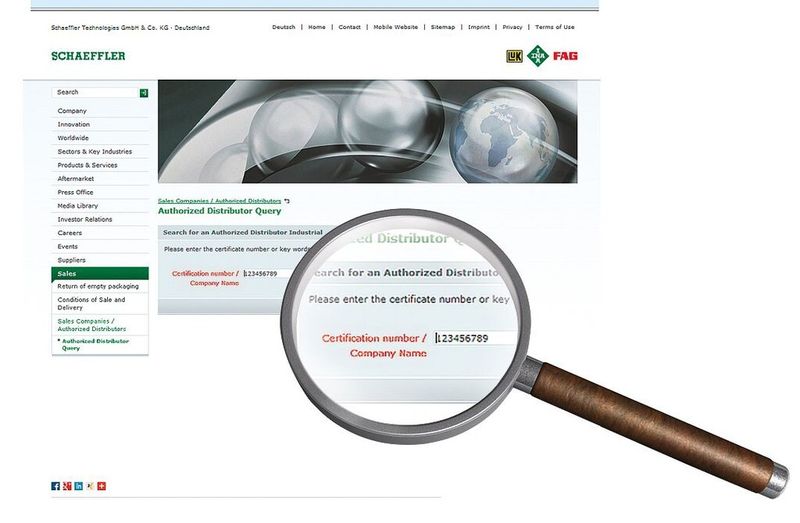 Auf www.schaeffler.de sind die zertifizierten Händler je Land hinterlegt. (Bild: Schaeffler)